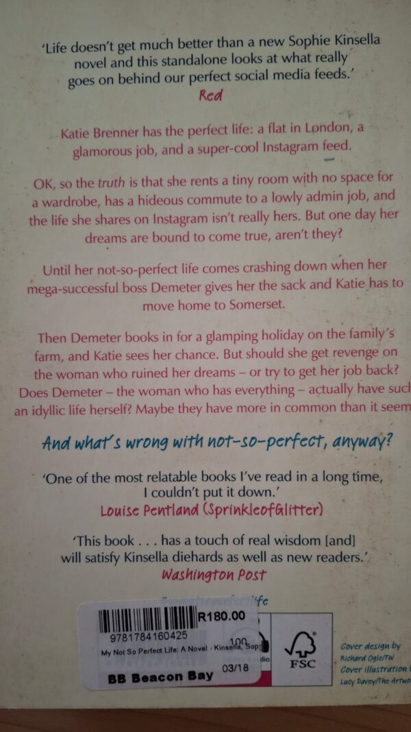 My Not So Perfect Life – Sophie Kinsella secondhand book