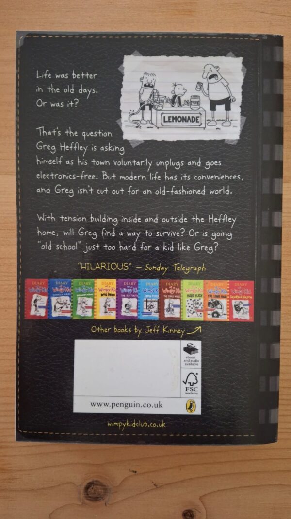 Diary Of A Wimpy Kid: Old School – Jeff Kinney secondhand book