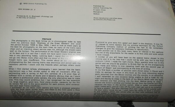 Great Western: Echoes/Reflections/Shadows (3 Volumes) – R.J. Blenkinsop secondhand book