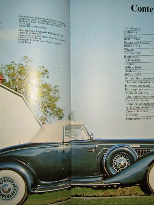 The Illustrated Encyclopedia Of The World’s Automobiles – David Burgess Wise secondhand book