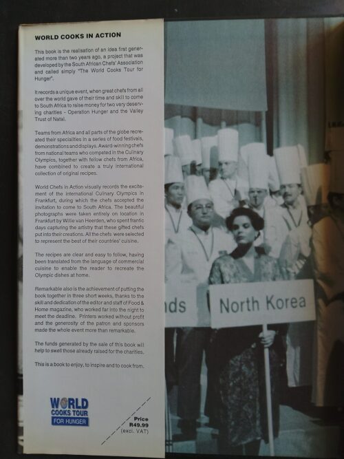 World Chefs In Action secondhand book