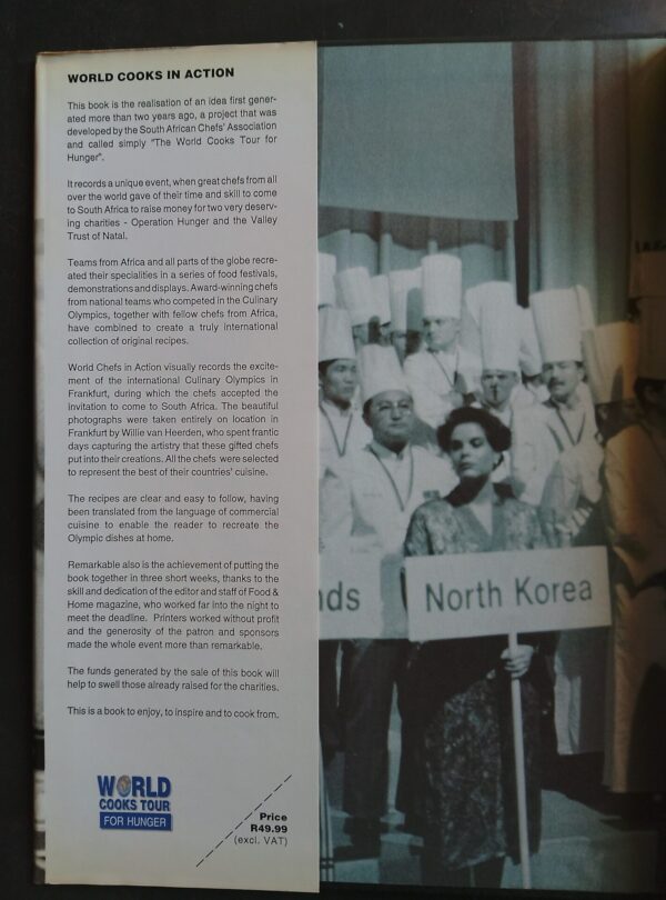 World Chefs In Action secondhand book