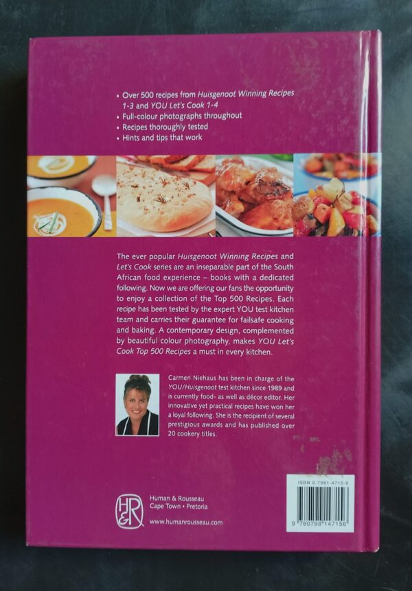 IMG_20250710_125840 Let’s Cook: Top 500 Recipes – Carmen Niehaus secondhand book
