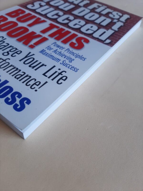 If At First You Don’t Succeed, Buy This Book! – David P. Schloss secondhand book
