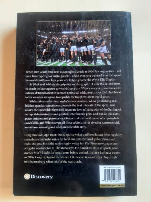 In Black and White: The Jake White Story – Craig Ray, Jake White secondhand book