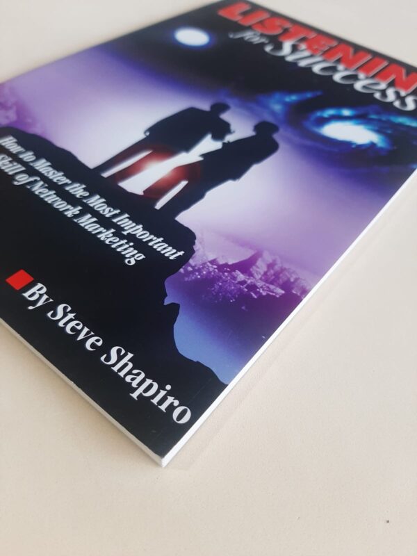 Listening For Success How To Master The Most Important Skill Of Network Marke (4) Listening For Success: How To Master The Most Important Skill Of Network Marketing – Steve Shapiro secondhand book