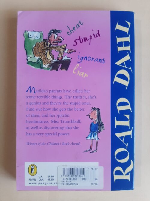 Matilda – Roald Dahl secondhand book