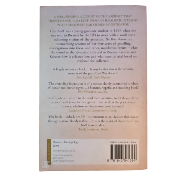 The Bone Woman – Clea Koff secondhand book