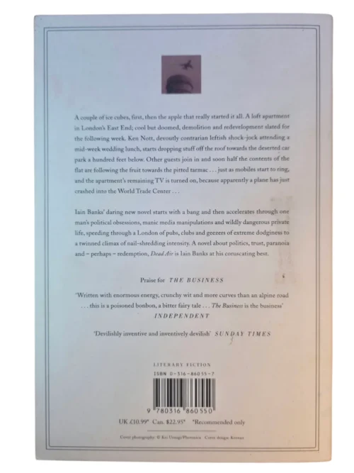 Dead Air – Ian Banks secondhand book