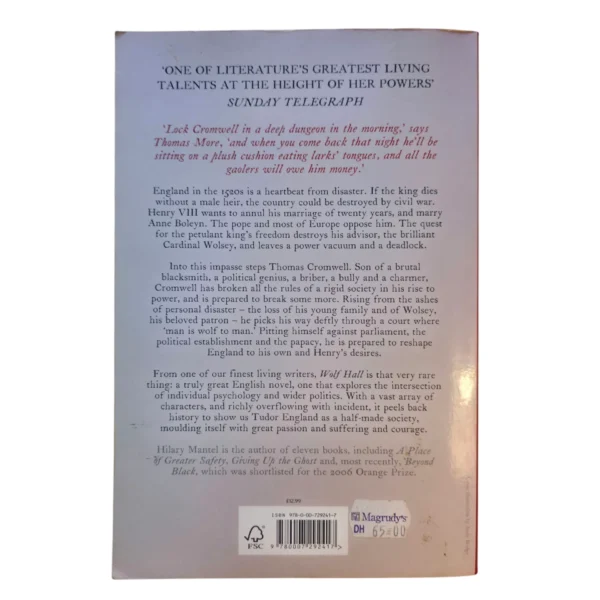 Wolf Hall – Hilary Mantel secondhand book