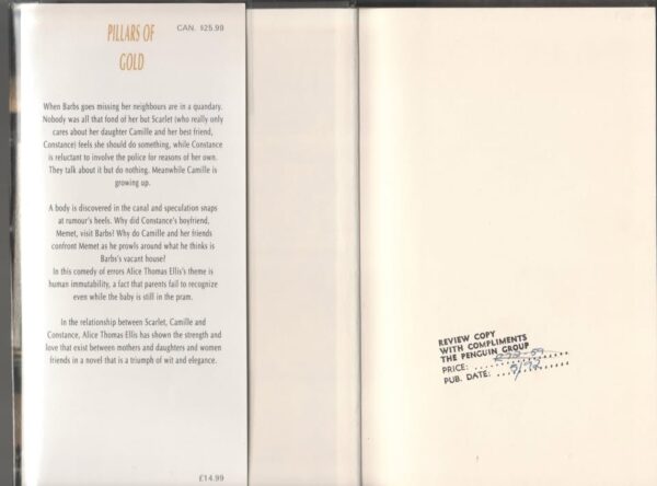Pillars Of Gold — Alice Thomas Ellis secondhand book