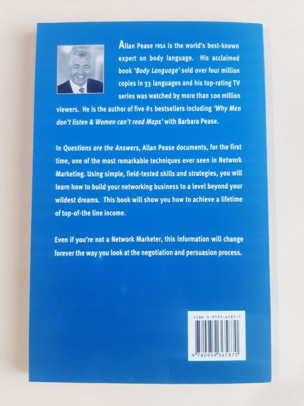 Questions Are The Answers – Allan Pease secondhand book