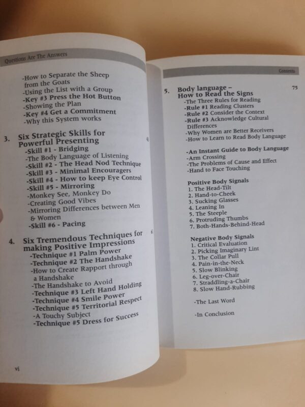 Questions Are The Answers – Allan Pease secondhand book