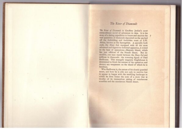 The River Of Diamonds — Geoffrey Jenkins secondhand book