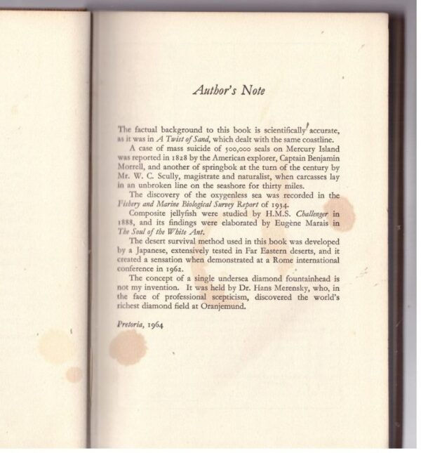 The River Of Diamonds — Geoffrey Jenkins secondhand book