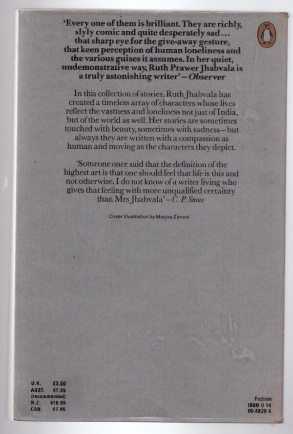 Ruth Prawer Jhabvala2 How I Became A Holy Mother And Other Stories – Ruth Prawer Jhabvala secondhand book