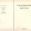 A Special Relationship — Douglas Kennedy secondhand book