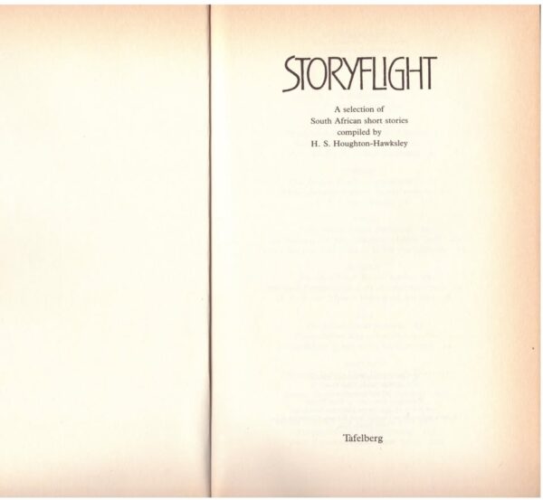 Storyflight — H. S. Houghton-Hawksley secondhand book