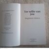 Ter Wille Van Jou – Magdaleen Walters secondhand book