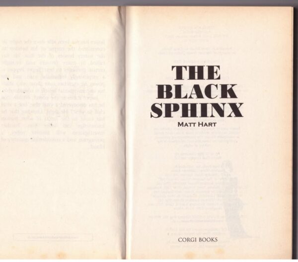 The Black Sphinx -- Matt Hart