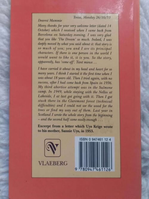 The Dream — Uys Krige secondhand book