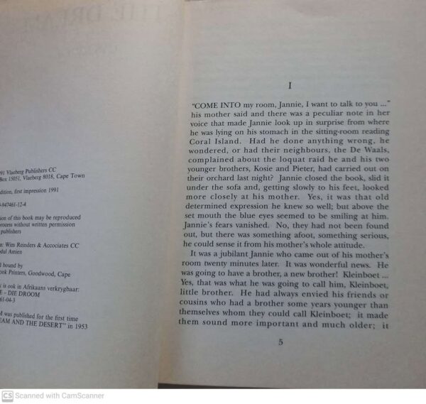 The Dream — Uys Krige secondhand book