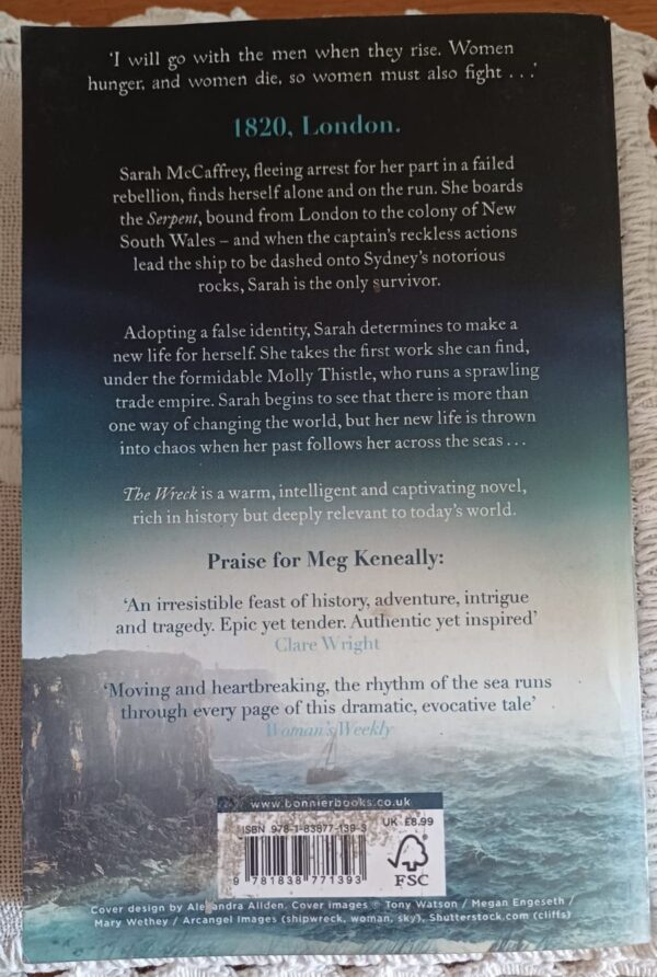 The Wreck – Meg Keneally secondhand book