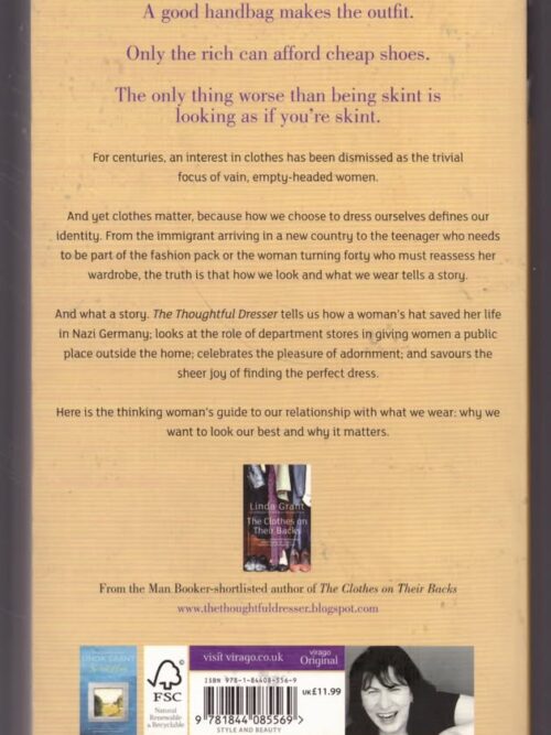 The Thoughtful Dresser – Linda Grant secondhand book