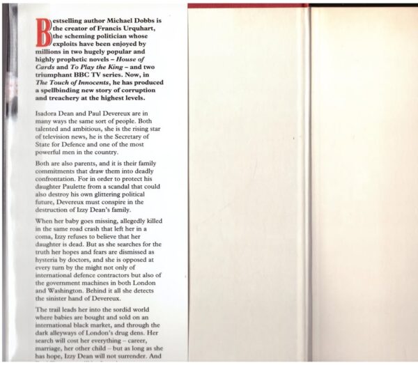 Touch of Innocents3 The Touch Of Innocents — Michael Dobbs secondhand book