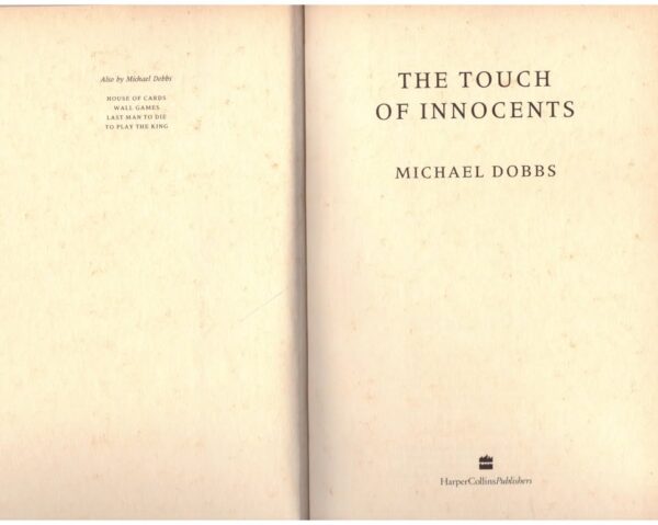 Touch of Innocents5 The Touch Of Innocents — Michael Dobbs secondhand book