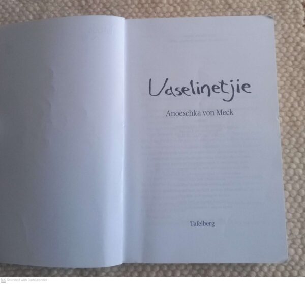 Vaselinetjie — Anoeschka Von Meck secondhand book