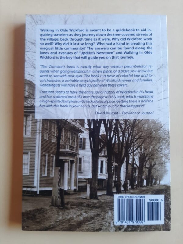 Walking In Olde Hickford – G. Timothy Cranston secondhand book