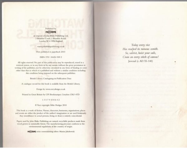 Watching The Wheels Come Off — Mike Hodges secondhand book