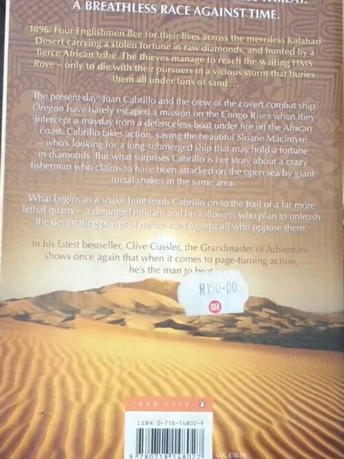 Skeleton Coast – Clive Cussler secondhand book