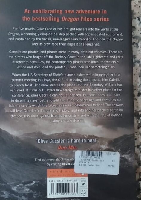 Corsair – Clive Cussler secondhand book