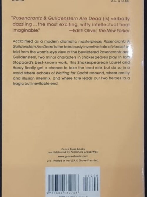 Rosencrantz & Guildenstern Are Dead – Tom Stoppard secondhand book