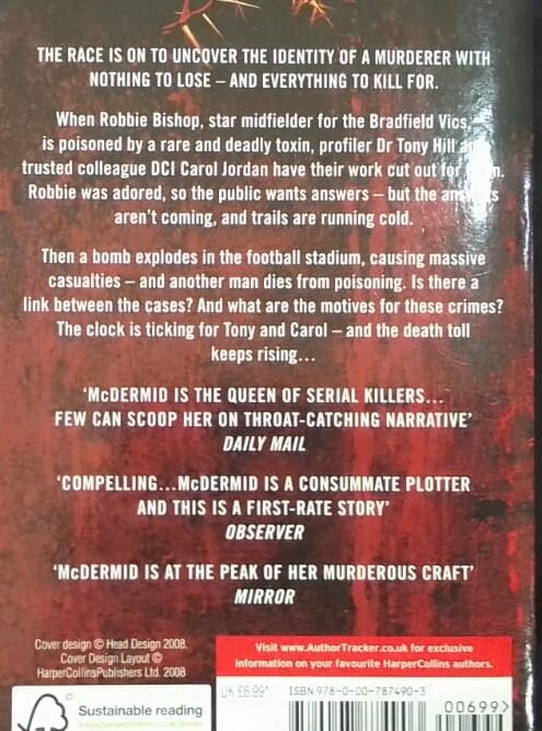 Beneath The Bleeding – Val McDermid secondhand book