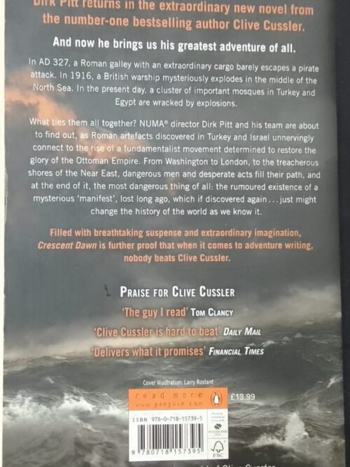Crescent Dawn – Clive Cussler secondhand book