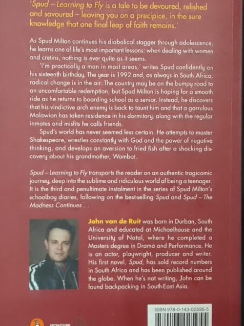 Spud: Learning To Fly – John Van De Ruit secondhand book