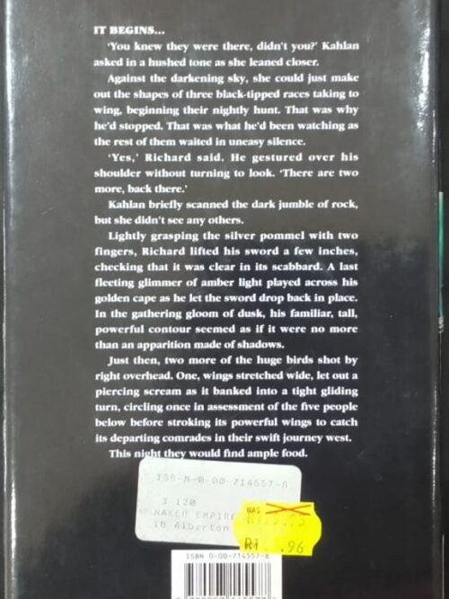 Naked Empire – Terry Goodkind secondhand book