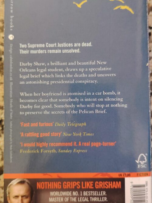 The Pelican Brief – John Grisham secondhand book