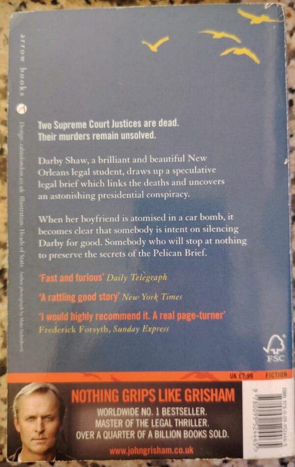 The Pelican Brief – John Grisham secondhand book