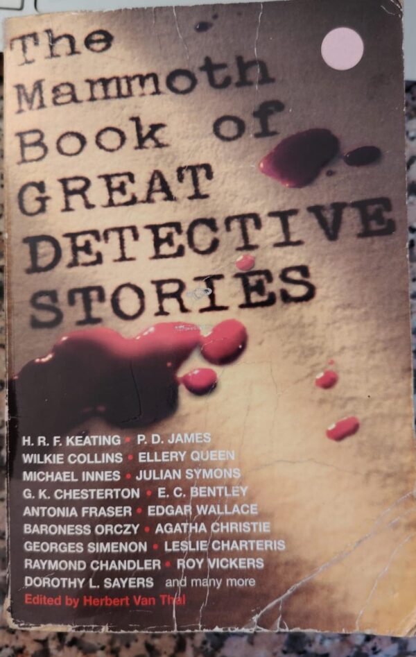 The Mammoth Book Of Great Detective Stories – Herbert Van Thal secondhand book