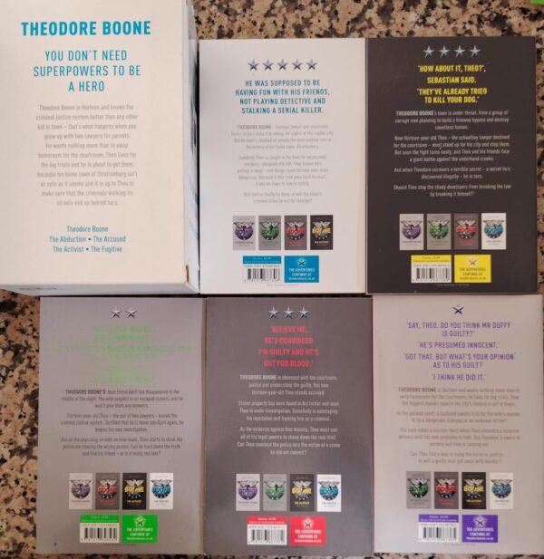 Theodore Boone Box Set – John Grisham secondhand book