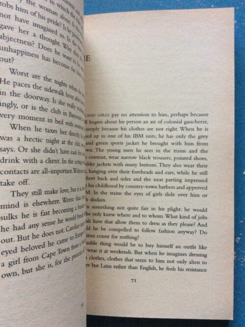 Youth – J.M. Coetzee secondhand book