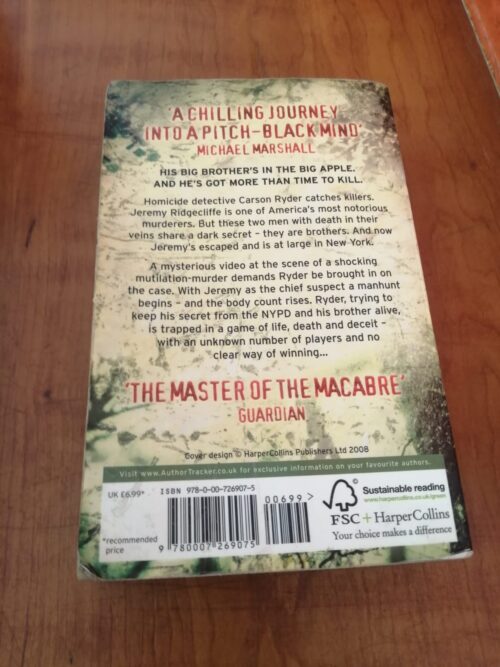 Blood Brother – J.A. Kerley secondhand book