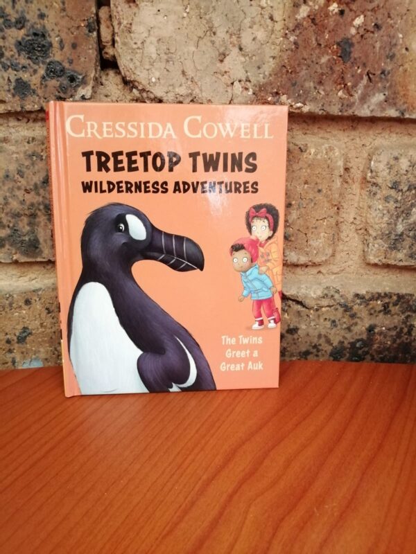 The Twins Greet A Great Auk – Cressida Cowell secondhand book