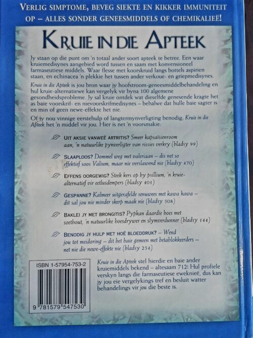 Kruie In Die Apteek – Linda B. White, Steven Foster secondhand book