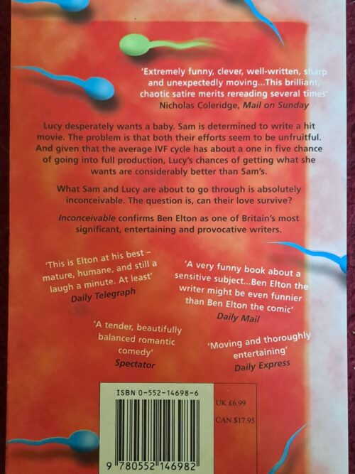 Inconceivable – Ben Elton secondhand book