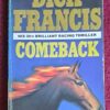 Comeback – Dick Francis secondhand book